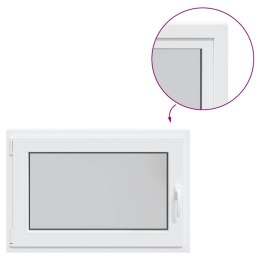 OKNO PIWNICZNE RISOR 90X70CM UCHYLNO-ROZWIERNE DIN LEWE BIAŁE