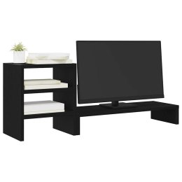 PODSTAWKA POD MONITOR Z ORGANIZEREM CZARNY DĄB