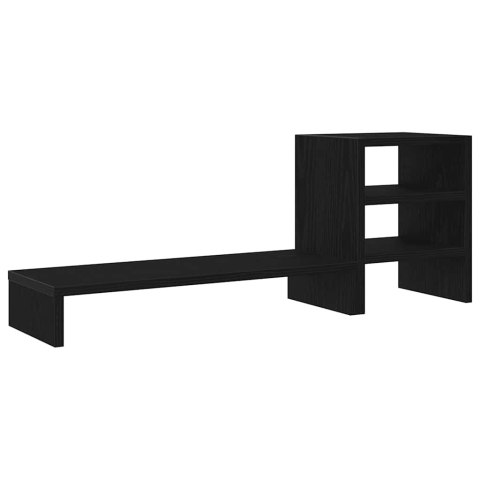 PODSTAWKA POD MONITOR Z ORGANIZEREM CZARNY DĄB