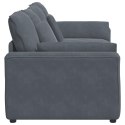 SOFA MODUŁOWA Z PODUSZKAMI CIEMNOSZARA