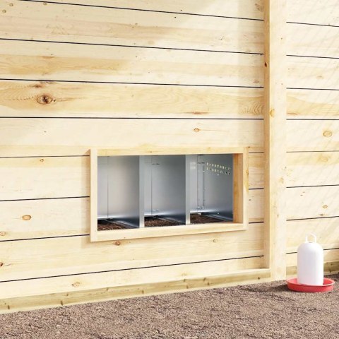 KURNIK LĘGOWY 3 KOMORY Z NOGAMI OCYNKOWANA STAL