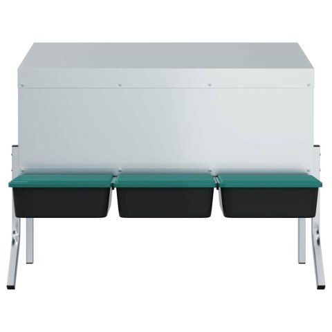 KURNIK LĘGOWY 3 KOMORY Z NOGAMI OCYNKOWANA STAL