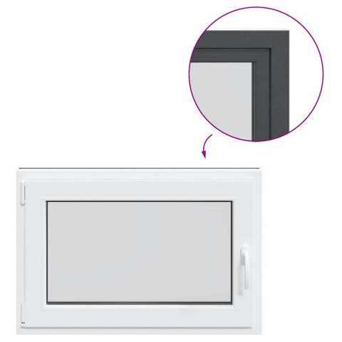 OKNO PIWNICZNE RISOR 60X100CM UCHYLNO-ROZWIERNE DIN LEWE