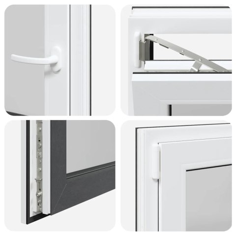 OKNO PIWNICZNE RISOR 60X100CM UCHYLNO-ROZWIERNE DIN LEWE