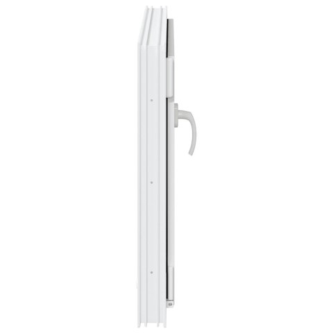 OKNO PIWNICZNE RISOR 80X70CM UCHYLNO-ROZWIERNE DIN LEWE BIAŁE