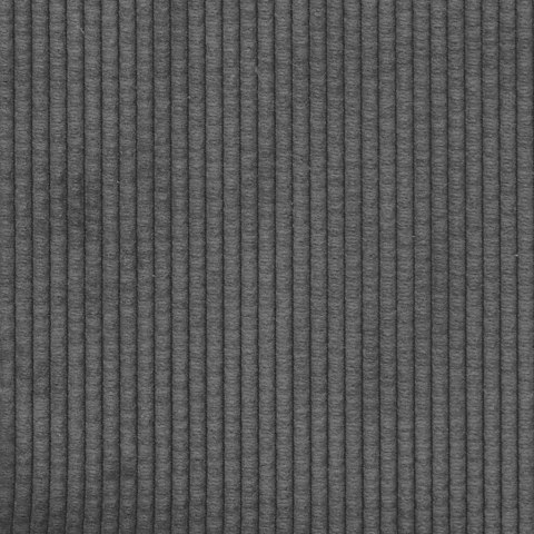 SOFA MODUŁOWA Z PODUSZKAMI TKANINA SZTRUKSOWA CIEMNOSZARA