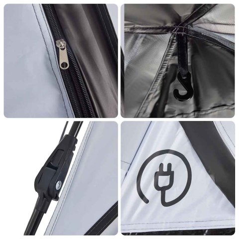 NAMIOT 5-OS. BIAŁY ZACIEMNIANY SZYBKIE ROZKŁADANIE