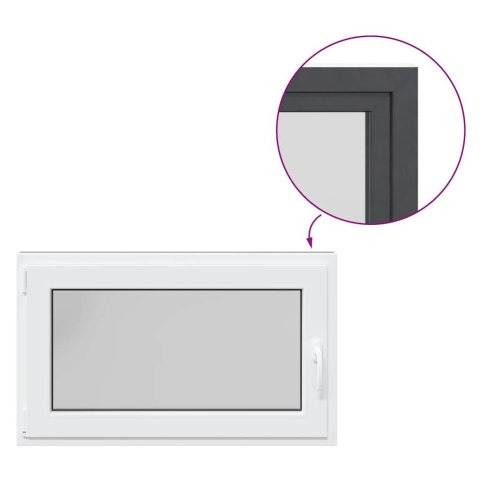 OKNO PIWNICZNE RISOR 100X70CM UCHYLNO-ROZWIERNE DIN LEWE