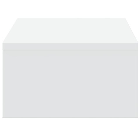 PODSTAWKA POD MONITOR Z SZUFLADAMI BIAŁA 50X27X15CM