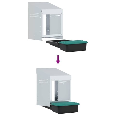 SKRZYNKA LĘGOWA DLA KUR KURNIK MONTAŻ NA ŚCIANIE