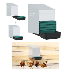 SKRZYNKA LĘGOWA DLA KUR KURNIK MONTAŻ NA ŚCIANIE