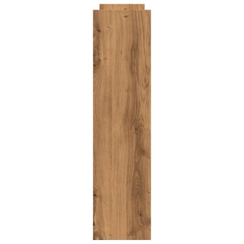 WĄSKI WÓZEK POMOCNICZY 4-POZIOMOWY DĄB ARTISIAN