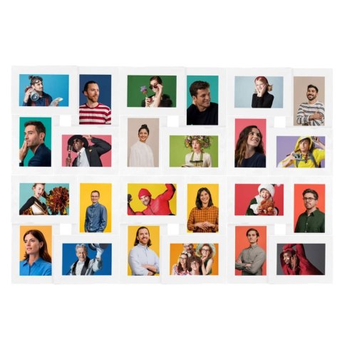 RAMKA NA 24 ZDJĘCIA 10X15CM BIAŁA