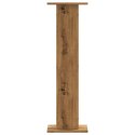 STOJAKI NA ROŚLINY 2 SZT. DĄB ARTISIAN 30X30X95CM