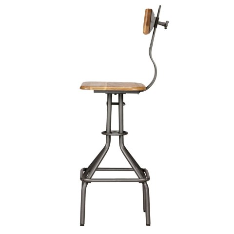 3-CZĘŚCIOWY ZESTAW MEBLI BAROWYCH LITE DREWNO TEKOWE Z ODZYSKU