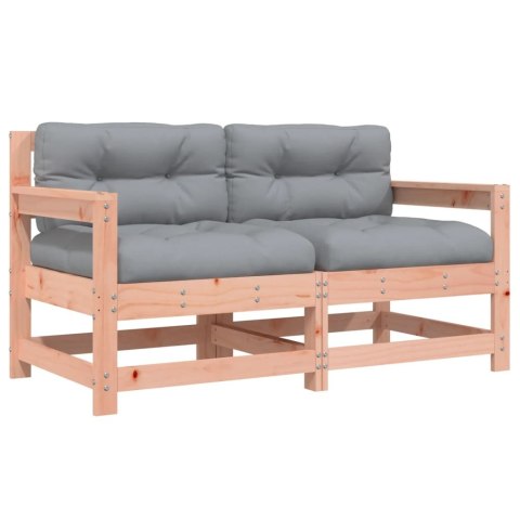 FOTELE OGRODOWE Z PODUSZKAMI 2 SZT. LITE DREWNO DAGLEZJOWE