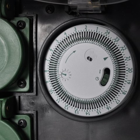 GNIAZDKO Z WYŁĄCZNIKIEM CZASOWYM W SZTUCZNYM KAMIENIU