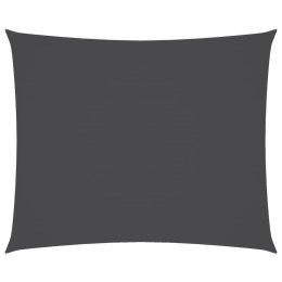 ŻAGIEL PRZECIWSŁONECZNY WODOODPORNY OGRODOWY MARKIZA TARAS 5X6M ANTRACYTOWY