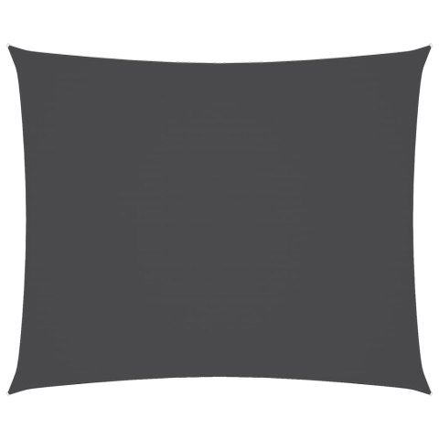 ŻAGIEL PRZECIWSŁONECZNY WODOODPORNY OGRODOWY MARKIZA TARAS 5X6M ANTRACYTOWY