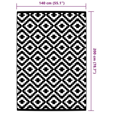 DYWAN NA BALKON TARAS OGRÓD ZEWNĘTRZNY ARAKIL SZARY 140X200CM PP