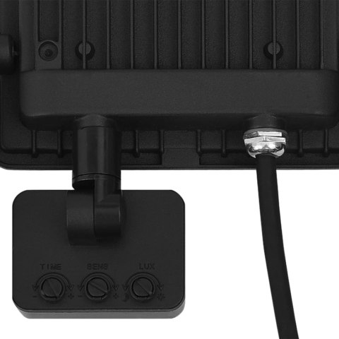 REFLEKTOR LED Z CZUJNIKIEM 30 W CIEPŁE BIAŁE ŚWIATŁO