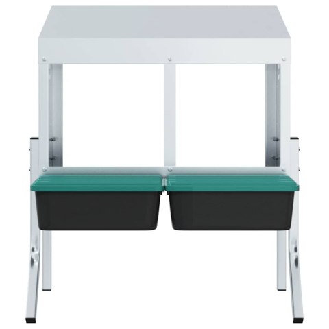 KURNIK 2-KOMOROWY Z NOGAMI OCYNKOWANA STAL