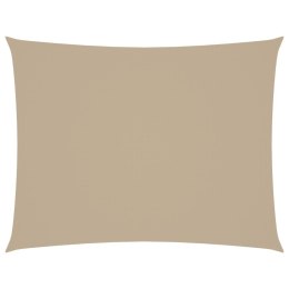 ŻAGIEL PRZECIWSŁONECZNY WODOODPORNY OGRODOWY MARKIZA TARAS 6X7M BEŻOWY