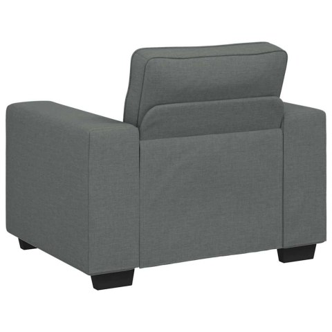 SOFA FOTEL CIEMNOSZARY 60CM TKANINA