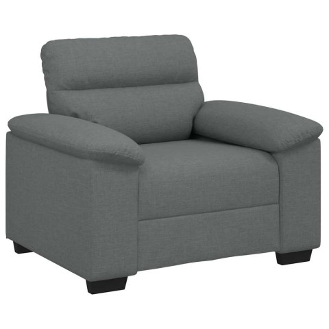 SOFA FOTEL CIEMNOSZARY 60CM TKANINA