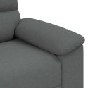 SOFA FOTEL CIEMNOSZARY 60CM TKANINA