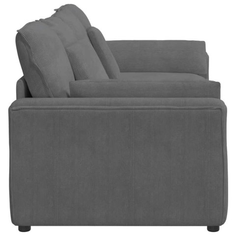 SOFA MODUŁOWA Z PODUSZKAMI CIEMNOSZARA