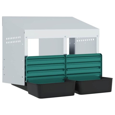 KURNIK 2-KOMOROWY MONTOWANY NA ŚCIANIE OCYNKOWANA STAL