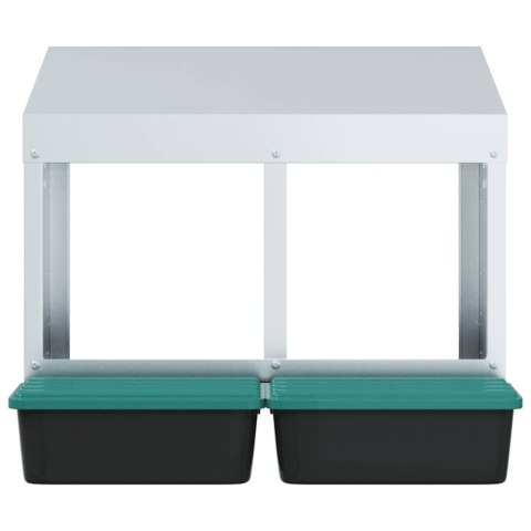 KURNIK 2-KOMOROWY MONTOWANY NA ŚCIANIE OCYNKOWANA STAL