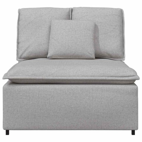 MODUŁOWY MODUŁ CENTRALNY SOFY Z PODUSZKAMI CLOUD GREY 100CM