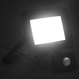 REFLEKTOR LED Z CZUJNIKIEM 30 W ZIMNE BIAŁE ŚWIATŁO