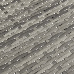 SZTAPLOWANE KRZESŁA OGRODOWE 6 SZT. SZARE POLIRATTAN