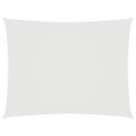 PROSTOKĄTNY ŻAGIEL OGRODOWY TKANINA OXFORD 6X7M BIAŁY