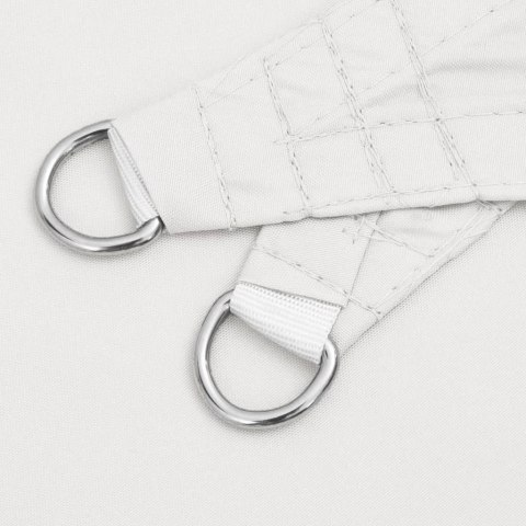 PROSTOKĄTNY ŻAGIEL OGRODOWY TKANINA OXFORD 6X7M BIAŁY