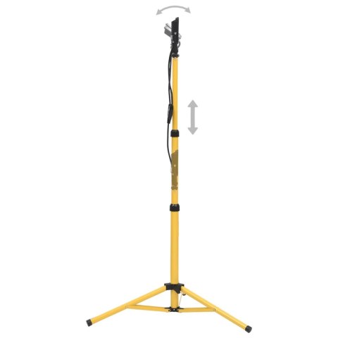 REFLEKTOR LED ZE STOJAKIEM 2X50 W CIEPŁE BIAŁE ŚWIATŁO