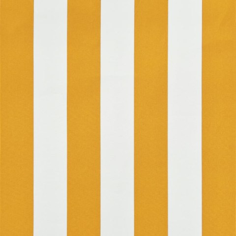 MARKIZA ZWIJANA 100X 150CM BIAŁO-ŻÓŁTA