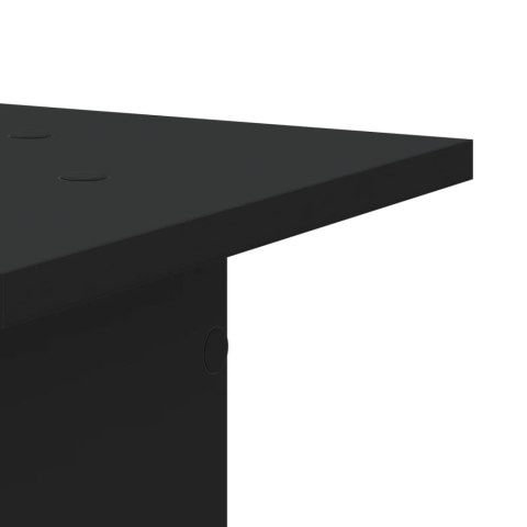 PODSTAWKI POD GŁOŚNIKI 2 SZT. CZARNE 30X30X80CM