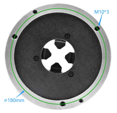 SAMOCENTRUJĄCY UCHWYT TOKARSKI 4 SZCZĘKI 200MM STAL