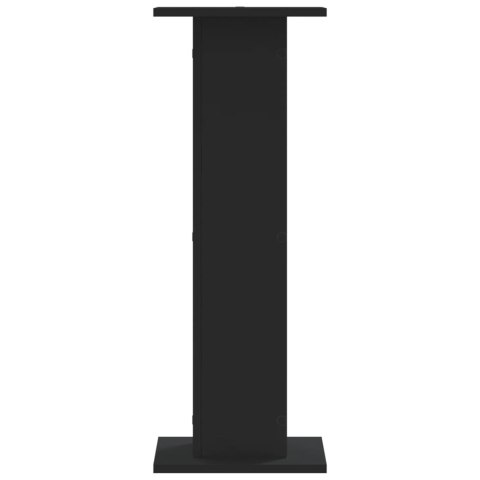 STOJAKI NA ROŚLINY 2 SZT. CZARNE 30X30X80CM