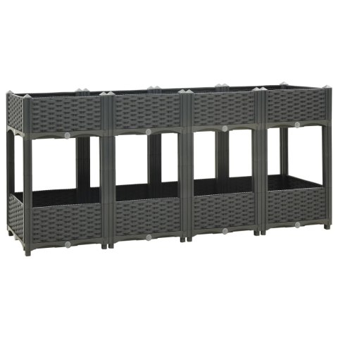 DONICA DO PODNIESIONEJ RABATY 160X40X71CM POLIPROPYLEN