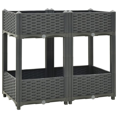 DONICA DO PODNIESIONEJ RABATY 80X40X71CM POLIPROPYLEN