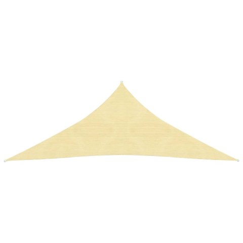 ŻAGIEL PRZECIWSŁONECZNY 160G/M² BEŻOWY 3X3X3M HDPE