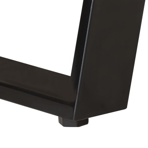 BIURKO 107X45X79CM DREWNO AKACJOWE Z NATURALNĄ KRAWĘDZIĄ