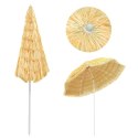 PARASOL PLAŻOWY W STYLU HAWAJSKIM NATURALNY 300CM