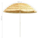 PARASOL PLAŻOWY W STYLU HAWAJSKIM NATURALNY 300CM