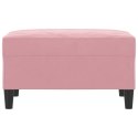 PODNÓŻEK RÓŻOWY 70X55X41CM AKSAMIT